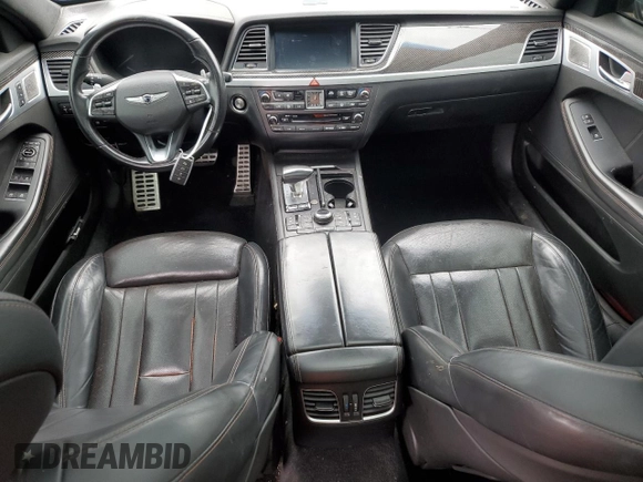 2018 Genesis G80 Sport with VIN KMHGN4JB2JU253107, listed as a Copart auction lot 51640875 with Not provided miles and Clean title. Bid and sale history available at DreamBid. Image 8.