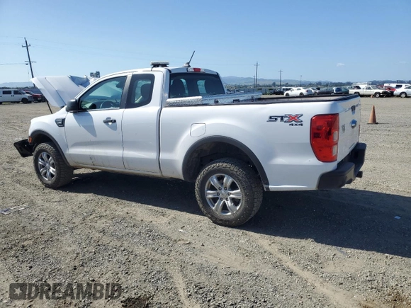 2021 Ford Ranger XL with VIN 1FTER1FHXMLD03953, listed as a Copart auction lot 54897235 with 92,862 mi miles and Salvage title. Bid and sale history available at DreamBid. Image 2.