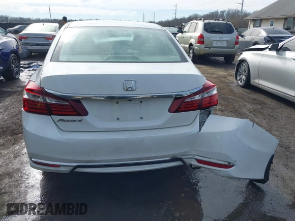2017 Honda Accord Sedan LX with VIN 1HGCR2F34HA114252, listed as a IAAI auction lot 41456643 with 163,267 mi miles. Bid and sale history available at carsss.com. Image 16.