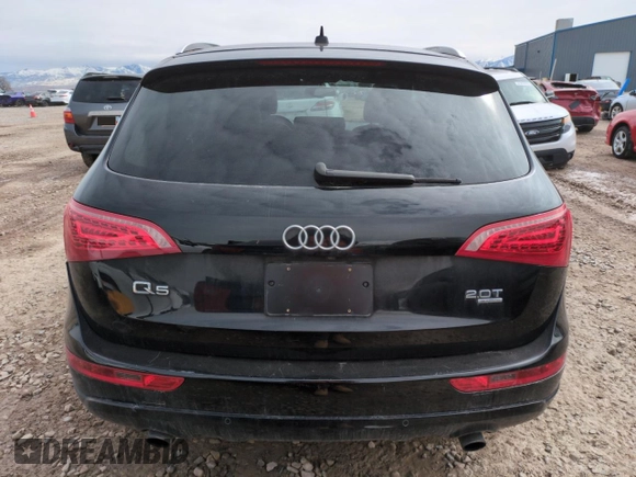 2012 Audi Q5 2.0T Premium Plus with VIN WA1LFAFP3CA107610, listed as a Copart auction lot 50108005 with 161,209 mi miles and Salvage Title. Bid and sale history available at carsss.com. Image 6.