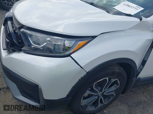 2021 Honda CR-V EX-L with VIN 5J6RW1H81ML005289, listed as a IAAI auction lot 42003777 with 114,552 mi miles and . Bid and sale history available at DreamBid. Image 17.