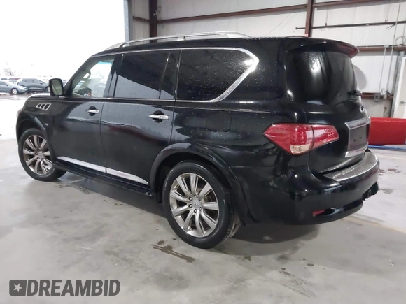 2014 Infiniti QX80 z VIN JN8AZ2NF9E9555118, wystawiony jako IAAI lot #41168367 z przebiegiem 177 662 mil mil oraz . Historia ofert i sprzedaży dostępna na DreamBid. Obrazek 3.