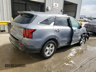 2023 Kia Sorento LX with VIN 5XYRG4LC8PG210737, listed as a Copart auction lot 43725585 with 22,588 mi miles and Salvage Title. Bid and sale history available at DreamBid. Image 3.