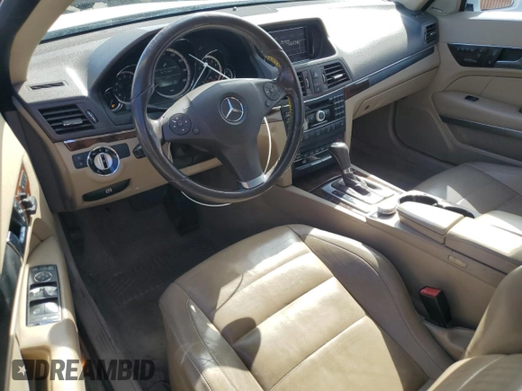 2011 Mercedes-Benz E 350 with VIN WDDKK5GF9BF042554, listed as a Copart auction lot 50602445 with 131,694 mi miles and Salvage title. Bid and sale history available at DreamBid. Image 8.