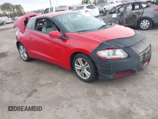 2011 Honda CR-Z with VIN JHMZF1C42BS012148, listed as a IAAI auction lot 41576057 with 222,737 mi miles. Bid and sale history available at carsss.com. Image 1.