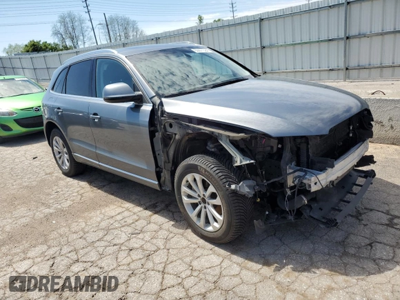 2014 Audi Q5 Premium Plus with VIN WA1LFAFP9EA024279, listed as a Copart auction lot 50871584 with 136,483 mi miles and Salvage Title. Bid and sale history available at carsss.com. Image 4.