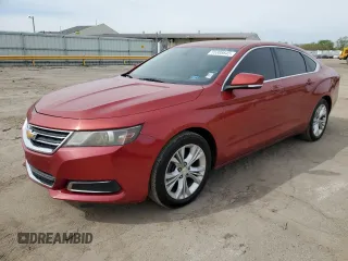 2014 Chevrolet Impala LT with VIN 2G1115SL1E9291961, listed as a Copart auction lot 55385645 with 196,510 mi miles and Clean Title. Bid and sale history available at DreamBid. Image 1.