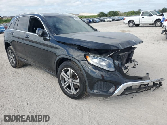 2017 Mercedes-Benz GLC 300 with VIN WDC0G4JB6HF123243, listed as a Copart auction lot 60794265 with 113,356 mi miles and Salvage title. Bid and sale history available at DreamBid. Image 4.
