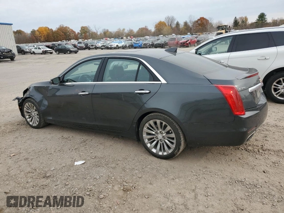 2016 Cadillac CTS Sedan Luxury Collection RWD with VIN 1G6AR5SX0G0158532, listed as a Copart auction lot 77706334 with 66,325 mi miles and Non Repairable. Bid and sale history available at carsss.com. Image 2.