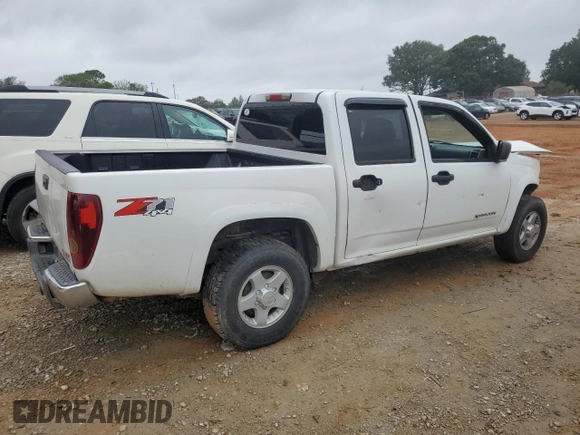 2005 GMC Canyon 1SF SLE Z71 with VIN 1GTDT136158116234, listed as a Copart auction lot 72742744 with 201,953 mi miles and Salvage Title. Bid and sale history available at carsss.com. Image 3.