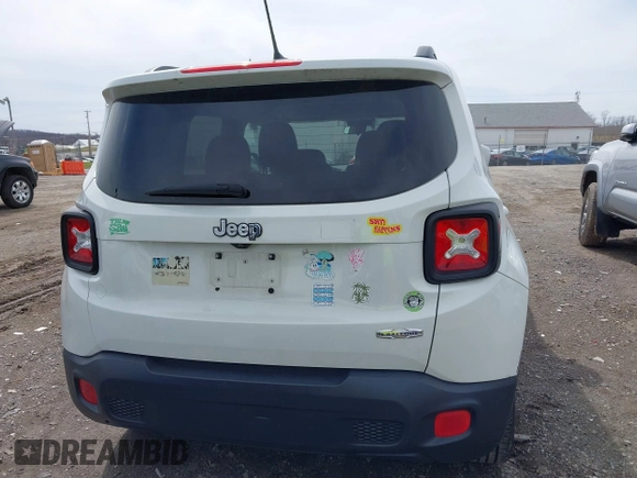 2016 Jeep Renegade Latitude with VIN ZACCJABT6GPC42190, listed as a IAAI auction lot 41820493 with 150,085 mi miles and . Bid and sale history available at DreamBid. Image 16.