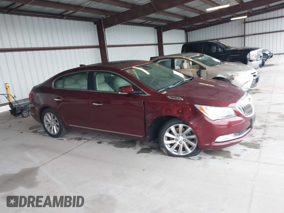 2015 Buick LaCrosse Leather with VIN 1G4GB5G31FF153803, listed as a IAAI auction lot 41814396 with 111,356 mi miles. Bid and sale history available at carsss.com. Image 13.