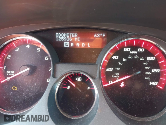 2012 GMC Acadia SLE with VIN 1GKKRPED9CJ143860, listed as a IAAI auction lot 41806894 with 125,936 mi miles. Bid and sale history available at carsss.com. Image 7.