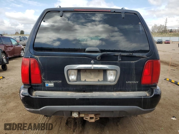 1998 Lincoln Navigator with VIN 5LMFU28L6WLJ07689, listed as a Copart auction lot 52129215 with 238,124 mi miles and Clean title. Bid and sale history available at DreamBid. Image 6.