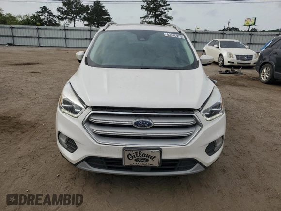 2019 Ford Escape Titanium with VIN 1FMCU0J91KUB19987, listed as a Copart auction lot 53946025 with 90,092 mi miles and Salvage title. Bid and sale history available at DreamBid. Image 5.
