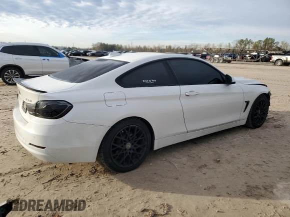 2015 BMW 4 Series 428i with VIN WBA3N3C54FK233185, listed as a Copart auction lot 88672905 with 120,317 mi miles and Salvage Title. Bid and sale history available at DreamBid. Image 3.