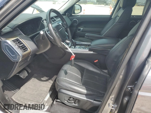 2019 Land Rover Range Rover Sport HSE with VIN SALWR2RV0KA816593, listed as a Copart auction lot 53714175 with 87,027 mi miles and Salvage Title. Bid and sale history available at carsss.com. Image 7.