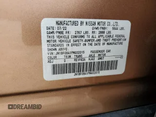 2023 Nissan ARIYA Evolve+ z VIN JN1BF0BA1PM402015, wystawiony jako Copart lot #65815584 z przebiegiem 29 556 mil mil oraz Szkoda całkowita • Salvage title. Historia ofert i sprzedaży dostępna na DreamBid. Obrazek 13.