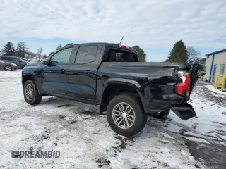 2023 Chevrolet Colorado 2WD LT with VIN 1GCGSCEC0P1123797, listed as a Copart auction lot 41610745 with 35,637 mi miles and Salvage title. Bid and sale history available at DreamBid. Image 2.