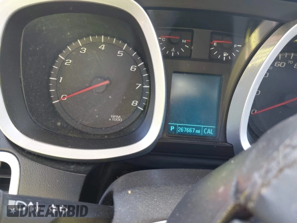2013 Chevrolet Equinox LTZ with VIN 2GNFLFE31D6118117, listed as a IAAI auction lot 41348696 with 267,667 mi miles. Bid and sale history available at carsss.com. Image 7.
