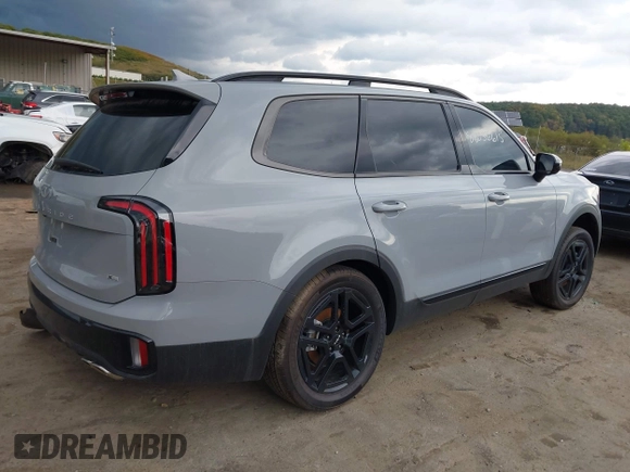 2024 Kia Telluride SX Prestige X-Pro with VIN 5XYP5DGC1RG448911, listed as a IAAI auction lot 38056615 with 301 mi miles. Bid and sale history available at carsss.com. Image 4.