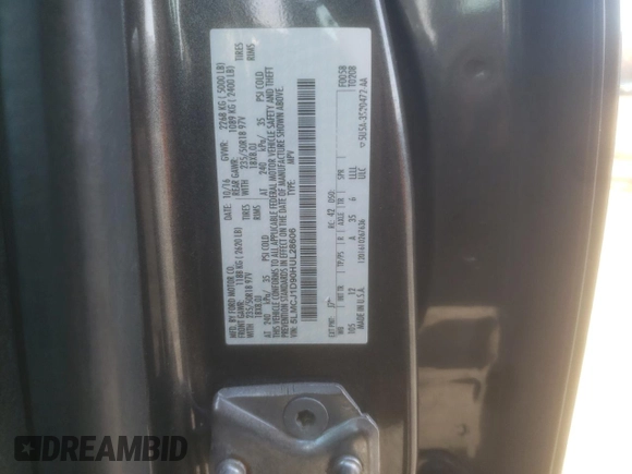 2017 Lincoln MKC Premiere z VIN 5LMCJ1D90HUL28606, wystawiony jako Copart lot #44211405 z przebiegiem 110 804 mil mil oraz Szkoda całkowita • Salvage title. Historia ofert i sprzedaży dostępna na DreamBid. Obrazek 14.