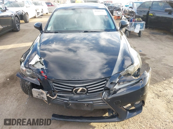 2014 Lexus IS 250 with VIN JTHBF1D23E5037805, listed as a IAAI auction lot 41481565 with 153,901 mi miles and . Bid and sale history available at DreamBid. Image 13.