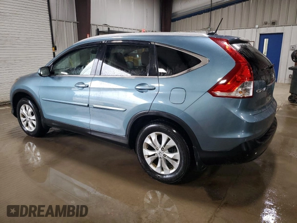 2013 Honda CR-V EX-L with VIN 5J6RM4H71DL033219, listed as a Copart auction lot 52602545 with 120,312 mi miles and Salvage Title. Bid and sale history available at carsss.com. Image 2.