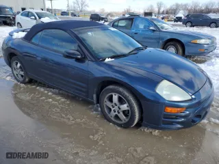2004 Mitsubishi Eclipse GS with VIN 4A3AE45G74E111668, listed as a Copart auction lot 87956575 with 74,539 mi miles and Clean Title. Bid and sale history available at carsss.com. Image 4.