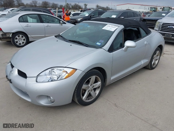 2008 Mitsubishi Eclipse GS with VIN 4A3AL25F18E001125, listed as a IAAI auction lot 41672497 with 132,314 mi miles. Bid and sale history available at carsss.com. Image 17.