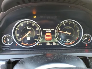2014 BMW 7 Series ALPINA B7 with VIN WBAYE8C57ED780697, listed as a Copart auction lot 81614434 with 52,214 mi miles and Salvage Title. Bid and sale history available at carsss.com. Image 9.