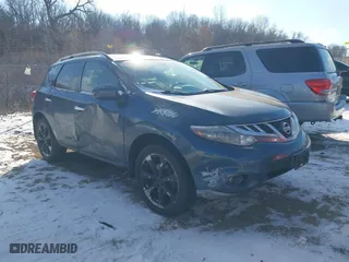 2013 Nissan Murano SL with VIN JN8AZ1MW9DW304806, listed as a IAAI auction lot 41336681 with 217,614 mi miles. Bid and sale history available at carsss.com. Image 1.