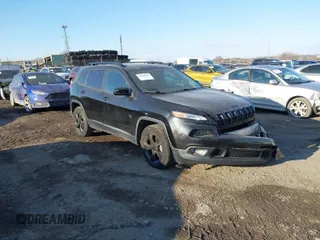 2016 Jeep Cherokee Latitude with VIN 1C4PJMCB1GW153316, listed as a IAAI auction lot 41430871 with 107,684 mi miles and . Bid and sale history available at carsss.com. Image 1.