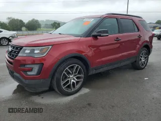 2017 Ford Explorer Sport z VIN 1FM5K8GT1HGB80215, wystawiony jako Copart lot #56159445 z przebiegiem 198 513 mil mil oraz Tytuł czysty. Historia ofert i sprzedaży dostępna na DreamBid. Obrazek 1.