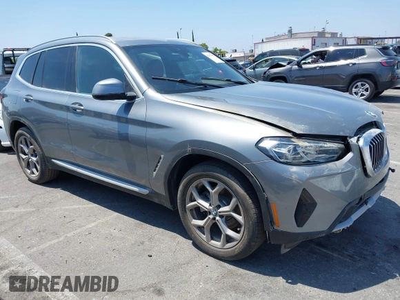 2024 BMW X3 sDrive30i z VIN 5UX43DP02RSU43683, wystawiony jako IAAI lot #42473099 z przebiegiem 2 130 mil mil oraz . Historia ofert i sprzedaży dostępna na DreamBid. Obrazek 13.