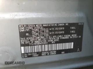 2023 Toyota RAV4 Adventure with VIN 2T3J1RFV8PW359854, listed as a Copart auction lot 43977525 with 15,935 mi miles and Salvage Title. Bid and sale history available at carsss.com. Image 13.