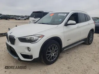 2017 BMW X1 sDrive28i with VIN WBXHU7C35H5H36894, listed as a Copart auction lot 86144154 with 78,355 mi miles and Salvage Title. Bid and sale history available at carsss.com. Image 1.