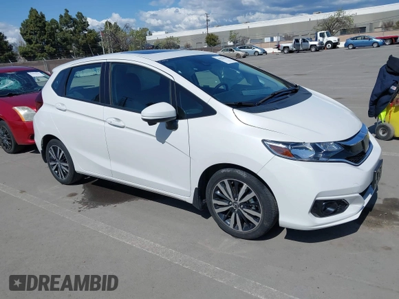 2020 Honda Fit EX with VIN 3HGGK5H87LM732810, listed as a IAAI auction lot 41925556 with 31,255 mi miles. Bid and sale history available at carsss.com. Image 1.
