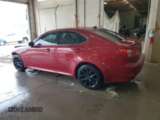 2011 Lexus IS 250 with VIN JTHCF5C29B5046176, listed as a Copart auction lot 56512275 with 132,329 mi miles and Salvage title. Bid and sale history available at DreamBid. Image 2.
