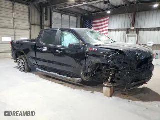 2019 Chevrolet Silverado 1500 Custom Trail Boss with VIN 3GCPYCEH7KG186125, listed as a Copart auction lot 82405034 with 67,095 mi miles and Salvage Title. Bid and sale history available at carsss.com. Image 4.