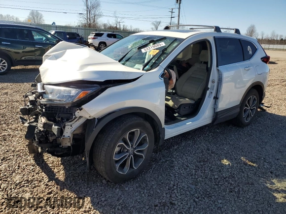 2020 Honda CR-V EX with VIN 2HKRW2H55LH692927, listed as a Copart auction lot 53319685 with Not provided miles and Salvage title. Bid and sale history available at DreamBid. Image 1.