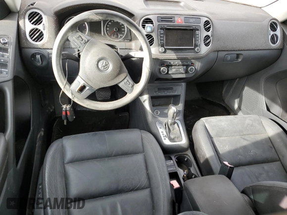2011 Volkswagen Tiguan S with VIN WVGAV7AX0BW558615, listed as a Copart auction lot 51832635 with Not provided miles and Clean title. Bid and sale history available at DreamBid. Image 8.