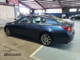 2014 Lexus GS 350 with VIN JTHCE1BLXE5024729, listed as a Copart auction lot 74118594 with 108,626 mi miles and Salvage Title. Bid and sale history available at carsss.com. Image 2.