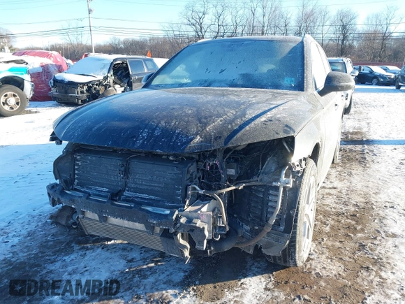2019 Audi Q5 Premium with VIN WA1ANAFY9K2069635, listed as a IAAI auction lot 41252649 with 91,199 mi miles. Bid and sale history available at carsss.com. Image 6.