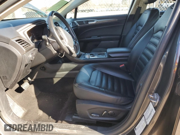 2019 Ford Fusion SEL with VIN 3FA6P0CD2KR260980, listed as a Copart auction lot 50993605 with 91,295 mi miles and Salvage Title. Bid and sale history available at carsss.com. Image 7.