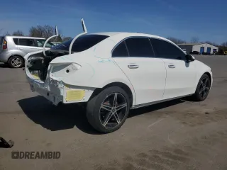 2022 Mercedes-Benz A 220 with VIN W1K3G4FB0NJ362944, listed as a Copart auction lot 49607325 with 5,519 mi miles and Salvage Title. Bid and sale history available at DreamBid. Image 3.