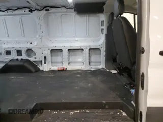 2024 Ford Transit Cargo with VIN 1FTBR1Y88RKB38322, listed as a Copart auction lot 45318395 with 1,168 mi miles and Salvage Title. Bid and sale history available at DreamBid. Image 11.