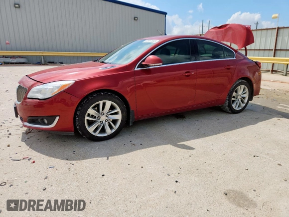 2015 Buick Regal z VIN 2G4GK5EX8F9186439, wystawiony jako Copart lot #60997045 z przebiegiem 97 224 mil mil oraz Szkoda całkowita • Salvage title. Historia ofert i sprzedaży dostępna na DreamBid. Obrazek 1.