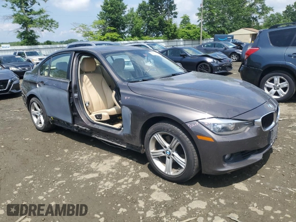 2013 BMW 3 Series 328i xDrive with VIN WBA3B5G58DNS02015, listed as a Copart auction lot 58586515 with 241,767 mi miles and Salvage title. Bid and sale history available at DreamBid. Image 4.
