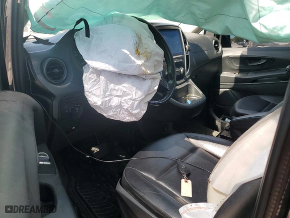 2018 Mercedes-Benz Metris Passenger Van with VIN WD4PG2EE7J3434402, listed as a Copart auction lot 71307944 with 0 mi miles and Salvage Title. Bid and sale history available at carsss.com. Image 8.